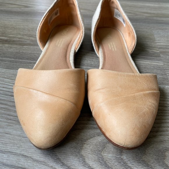 TOMS Jutti D'Orsay Flat - Picture 2 of 8